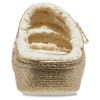 Crocs (WMNS) Classic Cozzzy Glitter Sandalen «Multi Gold» 208124-93S