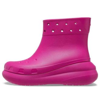 Crocs (WMNS) Classic Crush Boots «Fuchsia Fun» 207946-6SV