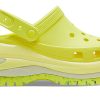 Crocs (WMNS) Classic Crush Clogs «Fluoreszierendes Grün» 207988-76M