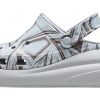 Crocs (WMNS) Classic Crush Disco Clog «Clear Bue» 208121-0ZT