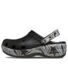 Crocs (WMNS) Classic Crush Disco Clog «Schwarz» 208123-0C4