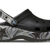 Crocs (WMNS) Classic Crush Disco Clog «Schwarz» 208123-0C4