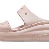 Crocs (WMNS) Classic Crush Shimmer «Pink» 208602-6TY