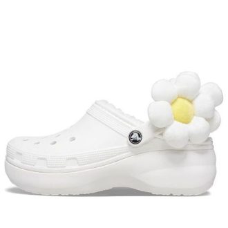 Crocs (WMNS) Classic Flower Clogs «Weiß» 209236-90H