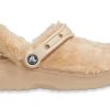 Crocs (WMNS) Classic Fur Sure Clogs «Chai» 207303-212
