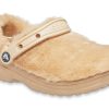 Crocs (WMNS) Classic Fur Sure Clogs «Chai» 207303-212