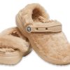 Crocs (WMNS) Classic Fur Sure Clogs «Chai» 207303-212