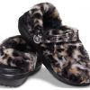 Crocs (WMNS) Classic Fur Sure «Lined Animal Oreo» 207303-0C4