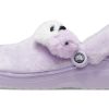 Crocs (WMNS) Classic Fur Sure Singles Day Clog Sandale «Lila» 208439-530