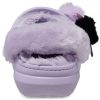 Crocs (WMNS) Classic Fur Sure Singles Day Clog Sandale «Lila» 208439-530