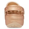 Crocs (WMNS) Classic Glitter Clogs «Orange» 207241-2DS
