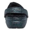 Crocs (WMNS) Classic Glitter Schwarz gefütterte Clogs «Starry Skies» 205842-9BD