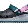 Crocs (WMNS) Classic Hiker Clog «Black Grey Teal» 206772-988