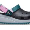 Crocs (WMNS) Classic Hiker Clog «Black Grey Teal» 206772-988