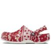 Crocs (WMNS) Classic Holiday Sweater Graphic «Rot Weiß» 209237-90H