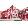 Crocs (WMNS) Classic Holiday Sweater Graphic «Rot Weiß» 209237-90H