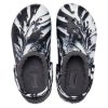 Crocs (WMNS) Classic Lined Clog Outdoor-Sandalen «Marbled White Black» 207180-103