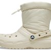 Crocs (WMNS) Classic Lined Neo Puff Boots «Beige» 206630-2Y2