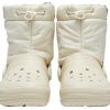 Crocs (WMNS) Classic Lined Neo Puff Boots «Beige» 206630-2Y2
