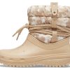 Crocs (WMNS) Classic Neo Puff Luxe Stiefel «Beige Weiß» 207312-2E9