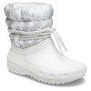 Crocs (WMNS) Classic Neo Puff Luxe Stiefel «Weiß Grau» 207312-1CR