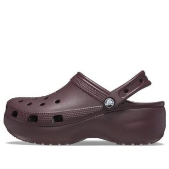 Crocs (WMNS) Classic Plateau Clogs «Dunkle Kirsche» 206750-6WD