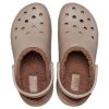 Crocs (WMNS) Classic Plateau-Clogs mit Futter «Mushroom» 207938-195