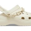 Crocs (WMNS) Classic Platform Chain Clogs «Bone» 209022-2Y2