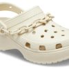 Crocs (WMNS) Classic Platform Chain Clogs «Bone» 209022-2Y2