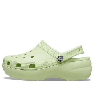 Crocs (WMNS) Classic Platform Clog «Celery» 206750-335