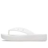 Crocs (WMNS) Classic Platform Flip Flop «Weiß» 207714-100