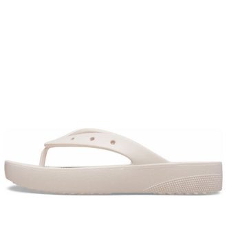Crocs (WMNS) Classic Platform Flip «Weiß» 207714-6UR