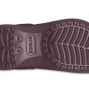 Crocs (WMNS) Classic Platform Gefütterte Clogs «Dark Cherry» 207938-6WD