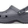 Crocs (WMNS) Classic Platform Glitter II Clog «Schwarz» 207770-001