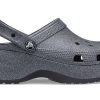 Crocs (WMNS) Classic Platform Glitter II Clog «Schwarz» 207770-001