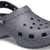 Crocs (WMNS) Classic Platform Glitter II Clog «Schwarz» 207770-001