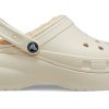 Crocs (WMNS) Classic Platform Lined Clog «Bone» 207938-2Y2