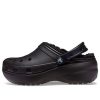 Crocs (WMNS) Classic Platform Lined Clog «Schwarz» 207938-001