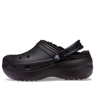 Crocs (WMNS) Classic Platform Lined Clog «Schwarz» 207938-001