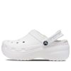 Crocs (WMNS) Classic Platform Lined Clogs «Weiß» 207938-100