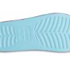 Crocs (WMNS) Classic Platform Palm Print Slide «Blau Mehrfarbig» 208607-4NQ