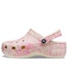 Crocs (WMNS) Classic Platform Snake Print Clogs «Pink» 207328-2Y3