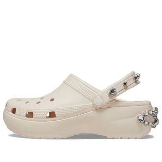 Crocs (WMNS) Classic Platform Tiara Clogs «Beige» 209685-0WW