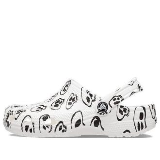 Crocs (WMNS) Classic Skull Print Clogs «Weiß Schwarz» 208993-103
