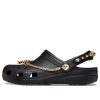 Crocs (WMNS) Classic Tiara Clogs «Schwarzgold» 209684-001