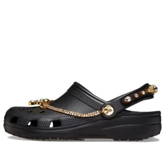 Crocs (WMNS) Classic Tiara Clogs «Schwarzgold» 209684-001
