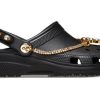 Crocs (WMNS) Classic Tiara Clogs «Schwarzgold» 209684-001