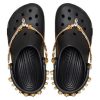 Crocs (WMNS) Classic Tiara Clogs «Schwarzgold» 209684-001