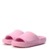 Crocs (WMNS) Classic Towel Slides «Pink» 209962-6WY