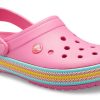 Crocs (WMNS) Crocband Beach Rosa Sandalen 205889-669 Crocs (WMNS) Crocband Beach Rosa Sandalen 205889-669